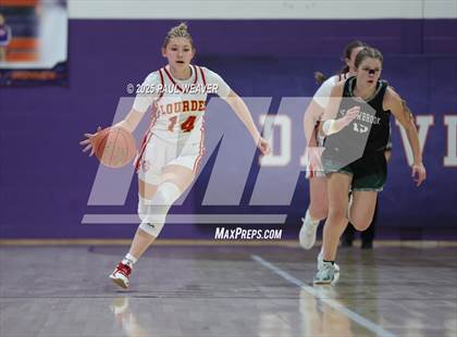 Thumbnail 2 in Meadowbrook Christian vs. Our Lady of Lourdes Regional (PIAA District 4 Class 1A Semifinal) photogallery.