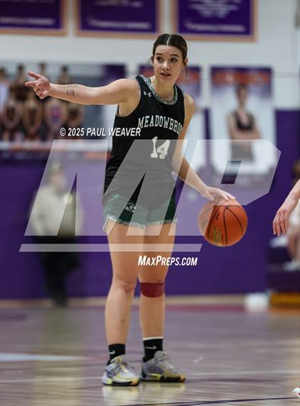 Thumbnail 2 in Meadowbrook Christian vs. Our Lady of Lourdes Regional (PIAA District 4 Class 1A Semifinal) photogallery.