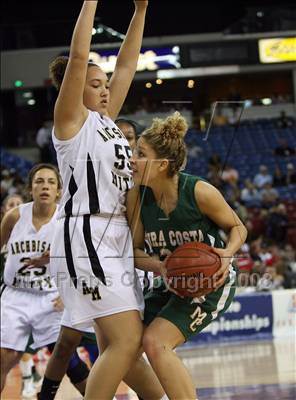 Thumbnail 2 in Mira Costa vs. Archbishop Mitty (CIF State D2 Final) photogallery.