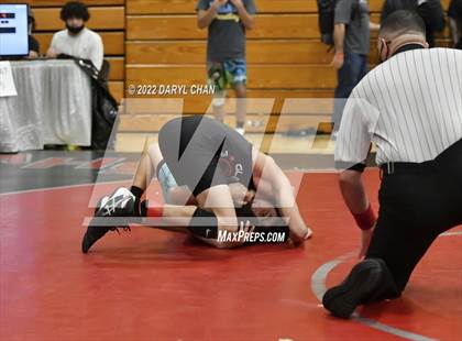 Thumbnail 3 in Bonita vs Patriot, Canyon Springs vs Glendora (CIF Southern Section Wrestling Championships) photogallery.
