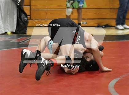 Thumbnail 1 in Bonita vs Patriot, Canyon Springs vs Glendora (CIF Southern Section Wrestling Championships) photogallery.