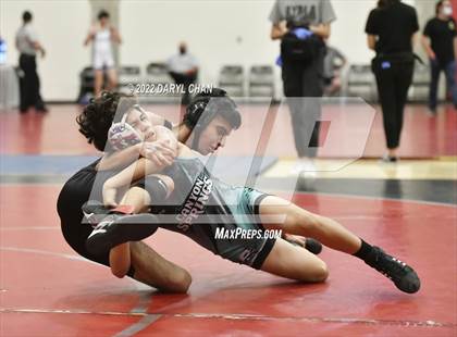 Thumbnail 3 in Bonita vs Patriot, Canyon Springs vs Glendora (CIF Southern Section Wrestling Championships) photogallery.