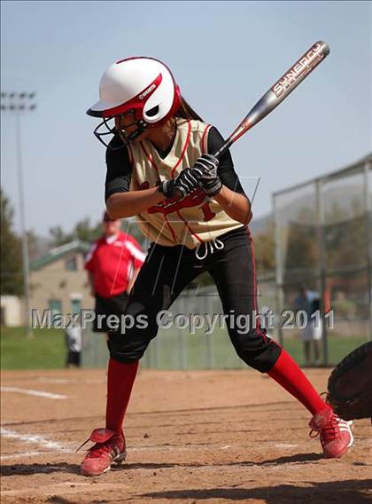 Thumbnail 2 in Village Christian vs. Burroughs (Simi Tournament) photogallery.