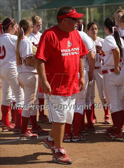 Thumbnail 3 in Village Christian vs. Burroughs (Simi Tournament) photogallery.