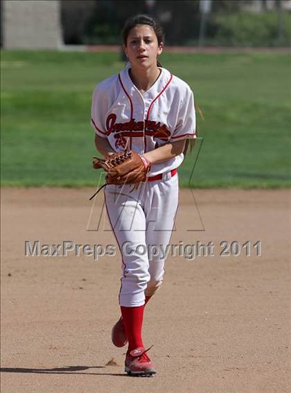 Thumbnail 2 in Village Christian vs. Burroughs (Simi Tournament) photogallery.