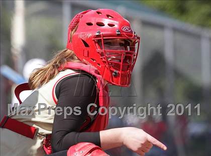 Thumbnail 1 in Village Christian vs. Burroughs (Simi Tournament) photogallery.