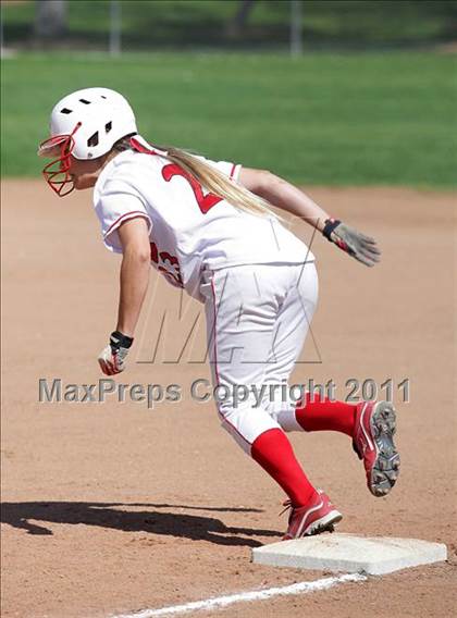 Thumbnail 1 in Village Christian vs. Burroughs (Simi Tournament) photogallery.