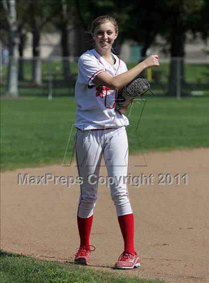 Thumbnail 1 in Village Christian vs. Burroughs (Simi Tournament) photogallery.