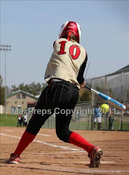 Thumbnail 3 in Village Christian vs. Burroughs (Simi Tournament) photogallery.