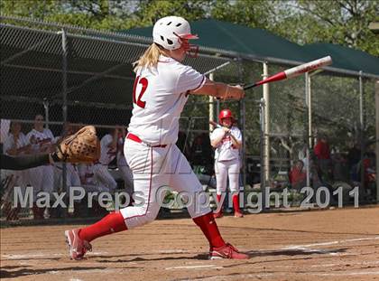 Thumbnail 2 in Village Christian vs. Burroughs (Simi Tournament) photogallery.