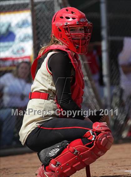 Thumbnail 3 in Village Christian vs. Burroughs (Simi Tournament) photogallery.