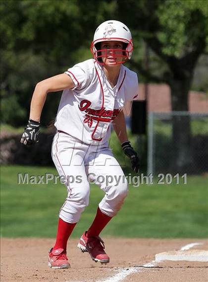 Thumbnail 3 in Village Christian vs. Burroughs (Simi Tournament) photogallery.