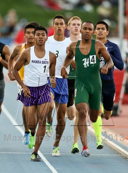 Thumbnail 1 in CIF State Track & Field Championships (Boys 800m) photogallery.