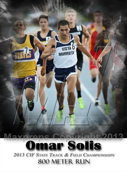 Thumbnail 3 in CIF State Track & Field Championships (Boys 800m) photogallery.