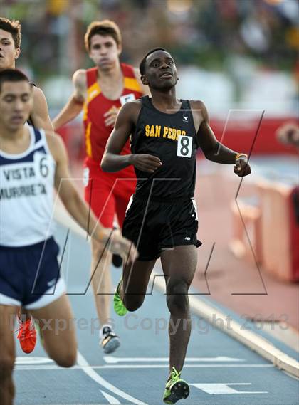 Thumbnail 3 in CIF State Track & Field Championships (Boys 800m) photogallery.