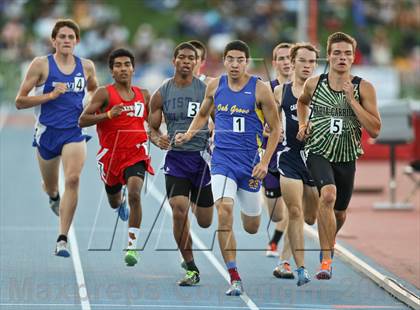 Thumbnail 2 in CIF State Track & Field Championships (Boys 800m) photogallery.