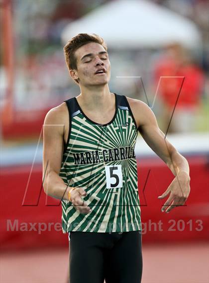 Thumbnail 1 in CIF State Track & Field Championships (Boys 800m) photogallery.