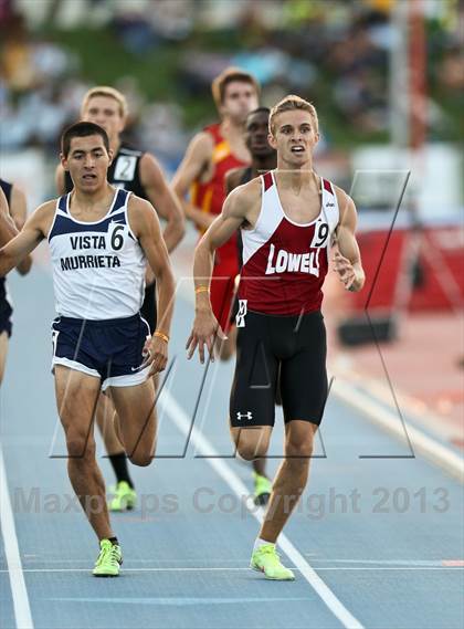 Thumbnail 1 in CIF State Track & Field Championships (Boys 800m) photogallery.