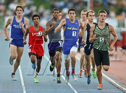 Thumbnail 1 in CIF State Track & Field Championships (Boys 800m) photogallery.