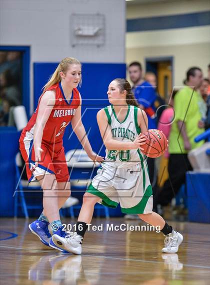 Thumbnail 1 in Greenland vs Melbourne (AAA 3A 1st Round) photogallery.