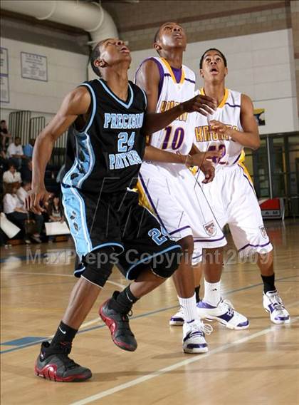 Thumbnail 3 in Lynwood vs. Precision (MLK Hoops Shootout) photogallery.