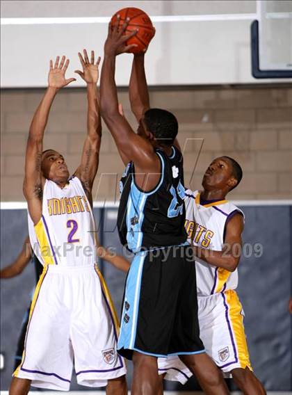 Thumbnail 1 in Lynwood vs. Precision (MLK Hoops Shootout) photogallery.