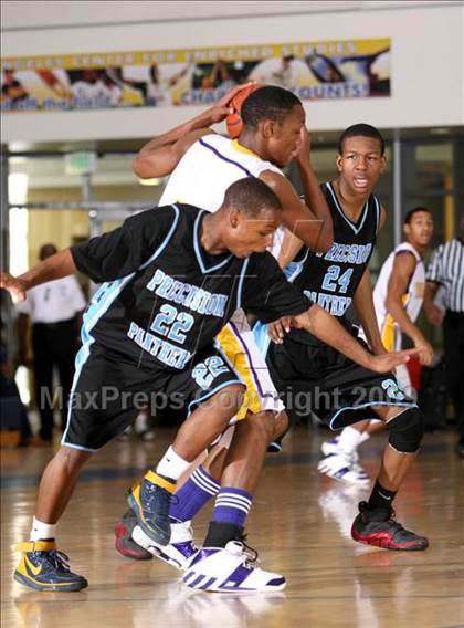 Thumbnail 1 in Lynwood vs. Precision (MLK Hoops Shootout) photogallery.