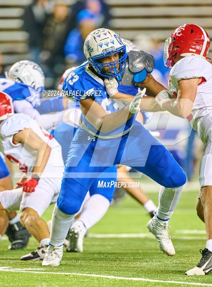 Thumbnail 3 in Columbus vs. Edna (UIL 3A D1 Football Semifinal) photogallery.
