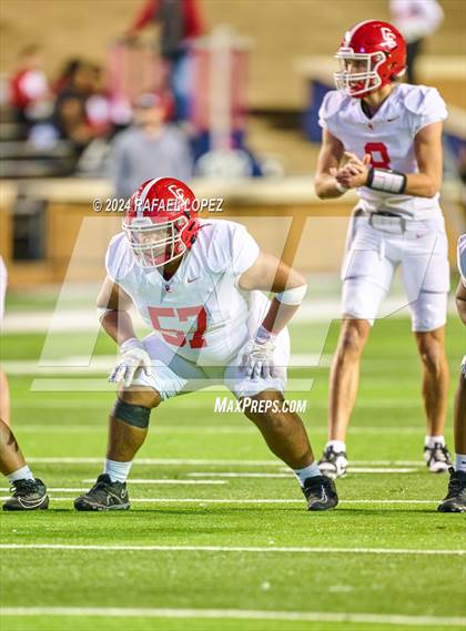 Thumbnail 2 in Columbus vs. Edna (UIL 3A D1 Football Semifinal) photogallery.