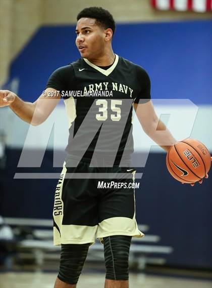 Thumbnail 3 in Army-Navy vs  Oak Park (Sierra Canyon Super Showcase) photogallery.