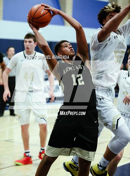 Thumbnail 1 in Army-Navy vs  Oak Park (Sierra Canyon Super Showcase) photogallery.