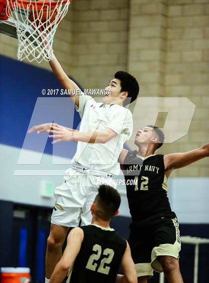 Thumbnail 2 in Army-Navy vs  Oak Park (Sierra Canyon Super Showcase) photogallery.