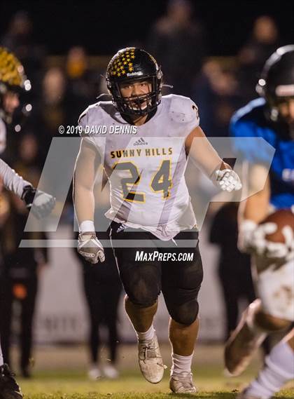 Thumbnail 1 in Bakersfield Christian vs Sunny Hills (CIF State SoCal 3-A Championship) photogallery.