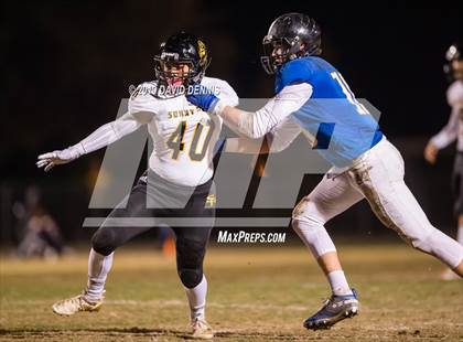 Thumbnail 2 in Bakersfield Christian vs Sunny Hills (CIF State SoCal 3-A Championship) photogallery.