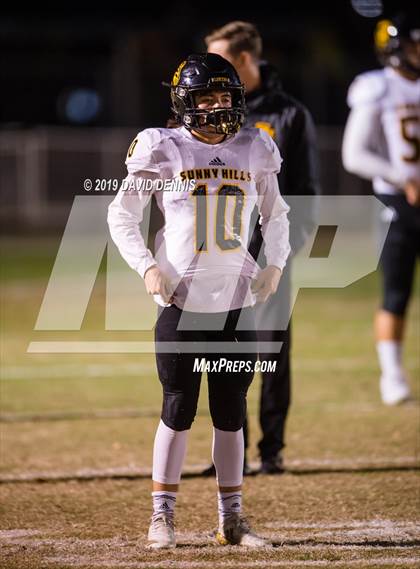 Thumbnail 2 in Bakersfield Christian vs Sunny Hills (CIF State SoCal 3-A Championship) photogallery.
