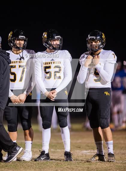Thumbnail 2 in Bakersfield Christian vs Sunny Hills (CIF State SoCal 3-A Championship) photogallery.