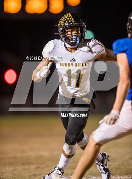 Thumbnail 2 in Bakersfield Christian vs Sunny Hills (CIF State SoCal 3-A Championship) photogallery.
