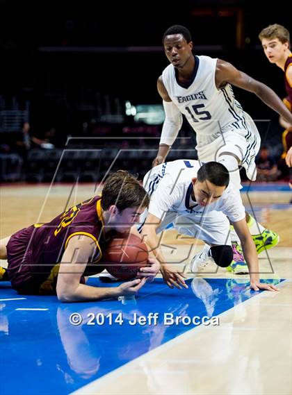 Thumbnail 3 in Simi Valley vs. San Gabriel Academy photogallery.