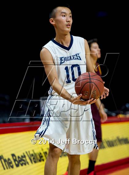 Thumbnail 3 in Simi Valley vs. San Gabriel Academy photogallery.