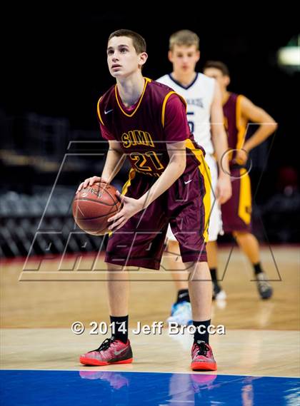 Thumbnail 3 in Simi Valley vs. San Gabriel Academy photogallery.