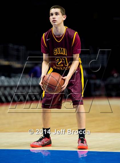 Thumbnail 3 in Simi Valley vs. San Gabriel Academy photogallery.