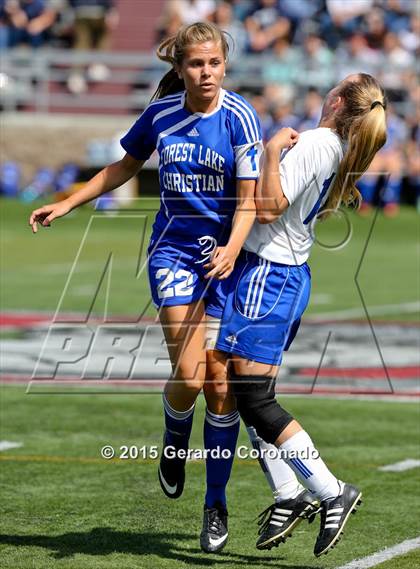 Thumbnail 2 in Ripon Christian vs Forest Lake Christian (CIF-SJS D7 Final) photogallery.