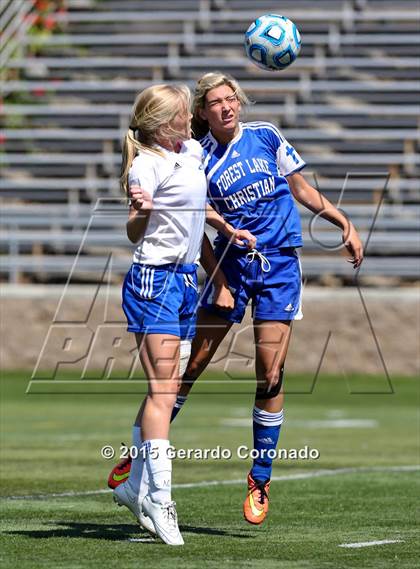 Thumbnail 2 in Ripon Christian vs Forest Lake Christian (CIF-SJS D7 Final) photogallery.