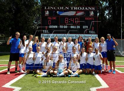 Thumbnail 2 in Ripon Christian vs Forest Lake Christian (CIF-SJS D7 Final) photogallery.