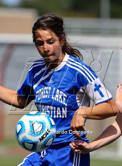 Thumbnail 1 in Ripon Christian vs Forest Lake Christian (CIF-SJS D7 Final) photogallery.