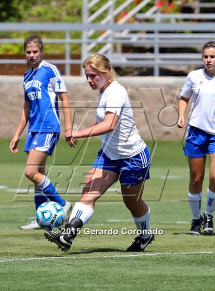 Thumbnail 3 in Ripon Christian vs Forest Lake Christian (CIF-SJS D7 Final) photogallery.