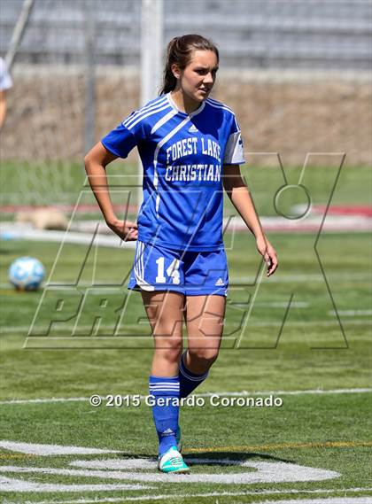 Thumbnail 1 in Ripon Christian vs Forest Lake Christian (CIF-SJS D7 Final) photogallery.