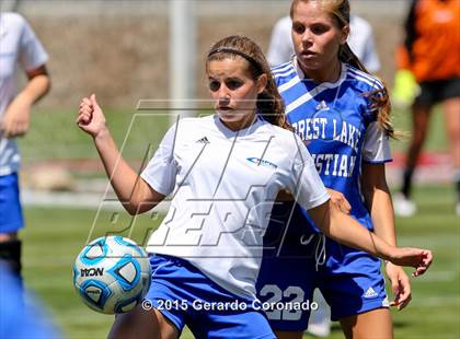 Thumbnail 1 in Ripon Christian vs Forest Lake Christian (CIF-SJS D7 Final) photogallery.