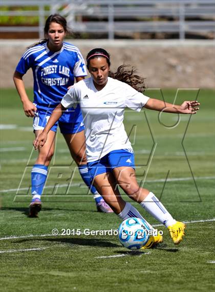 Thumbnail 3 in Ripon Christian vs Forest Lake Christian (CIF-SJS D7 Final) photogallery.