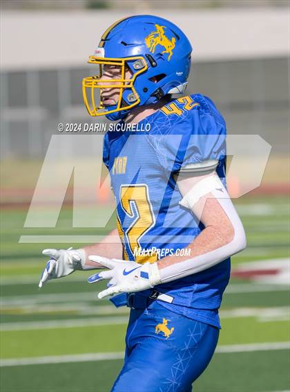 Thumbnail 2 in Scottsdale Christian Academy vs Pima (AIA 2A Division Final) photogallery.